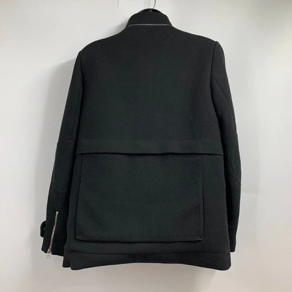 Zara Women's Trafaluc Covered Zip Mock Neck Long Sleeve Size M - Picture 2 of 13